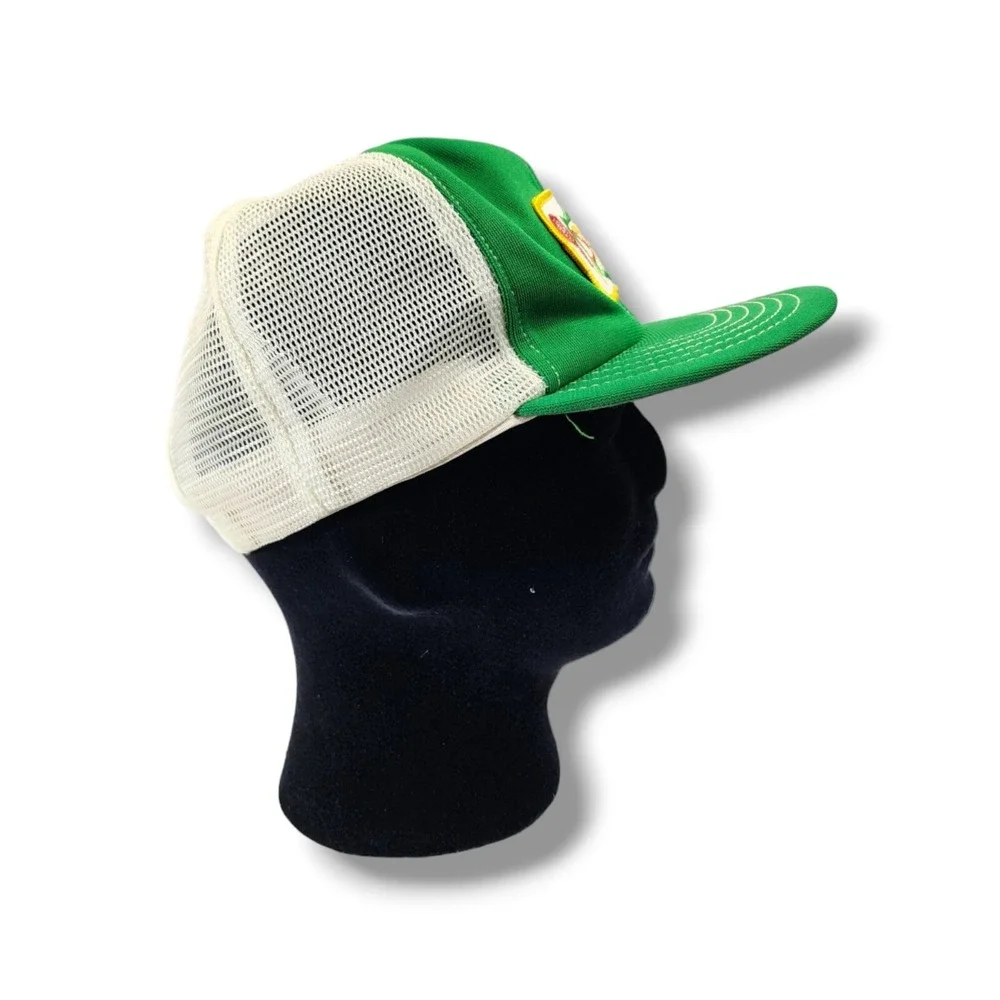 Vintage Golf Tennis Resort Clubs Patch Logo Truckers‎ Mesh Snapback Hat Cap USA